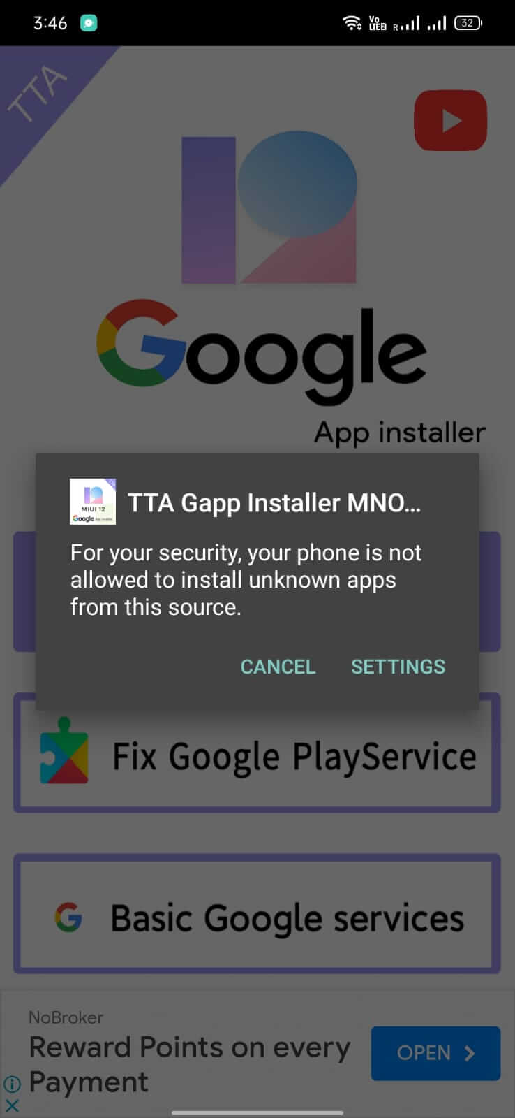 TTA PQ Gapp Installer screenshot 1