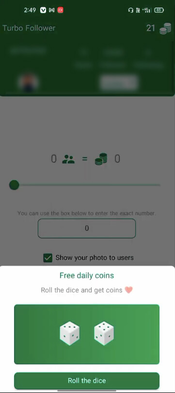 Turbo Followers screenshot 1