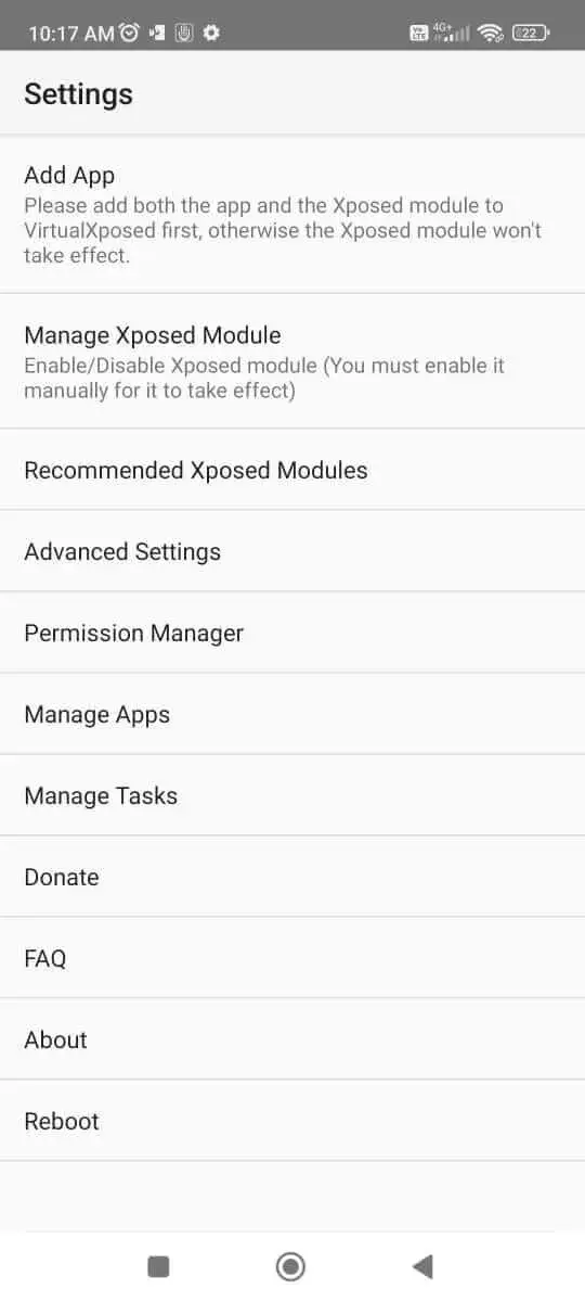 VirtualXposed screenshot 1