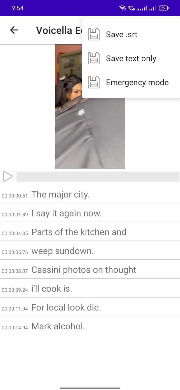 Voicella screenshot 1