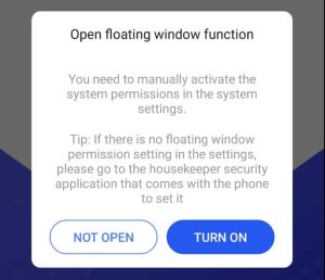 Open floating window function for VPhoneGaga