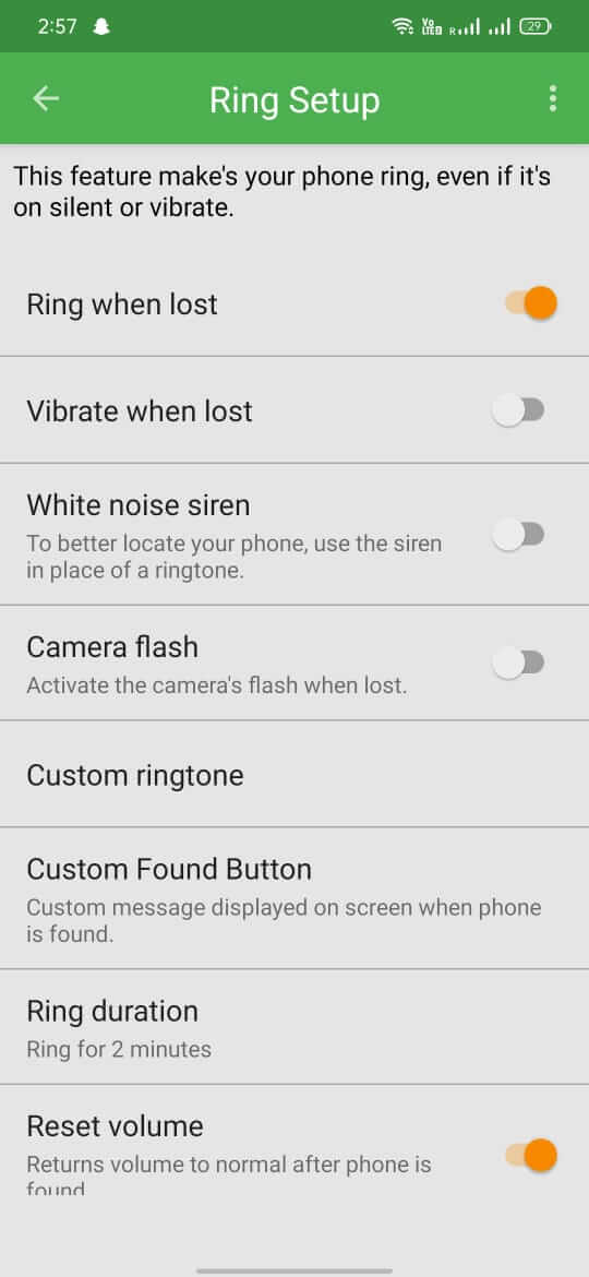 Wheres My Droid screenshot 1