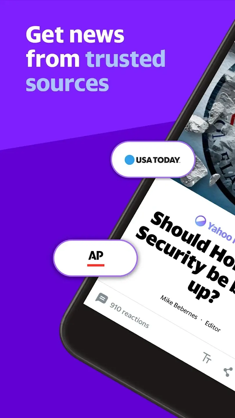 Yahoo Newsroom screenshot 1