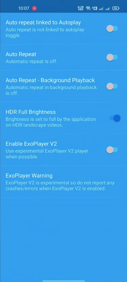 YouTube Blue screenshot 1