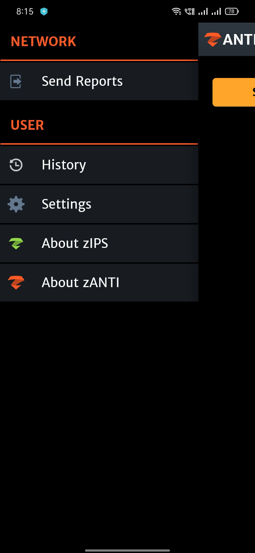 zAnti screenshot 1