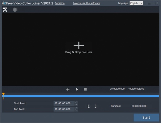 Free Video Cutter Joiner screenshot 1