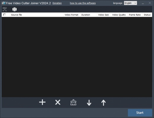Free Video Cutter Joiner screenshot 1