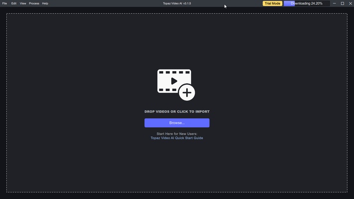 Topaz Video AI screenshot 1