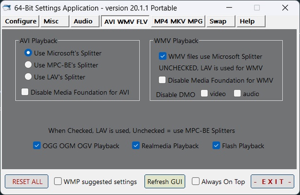 Shark007 Codecs screenshot 1