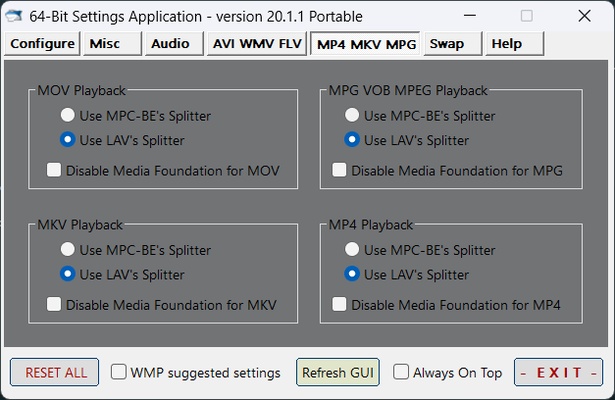 Shark007 Codecs screenshot 1