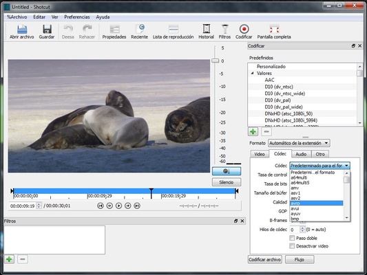 Shotcut screenshot 1