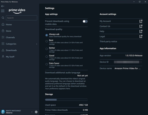 Amazon Prime Video screenshot 1