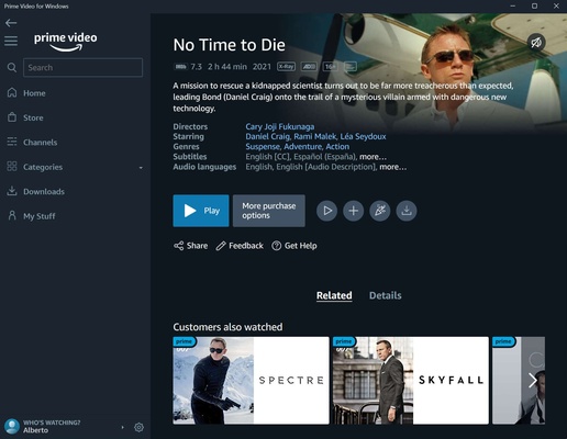 Amazon Prime Video screenshot 1