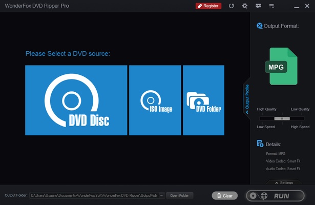 WonderFox DVD Ripper Pro screenshot 1
