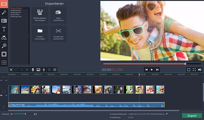Movavi Video Editor screenshot 1