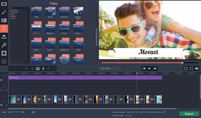 Movavi Video Editor screenshot 1