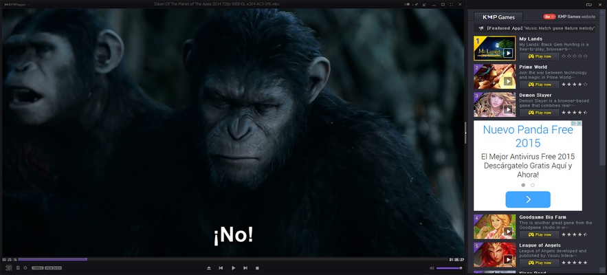 KMPlayer screenshot 1