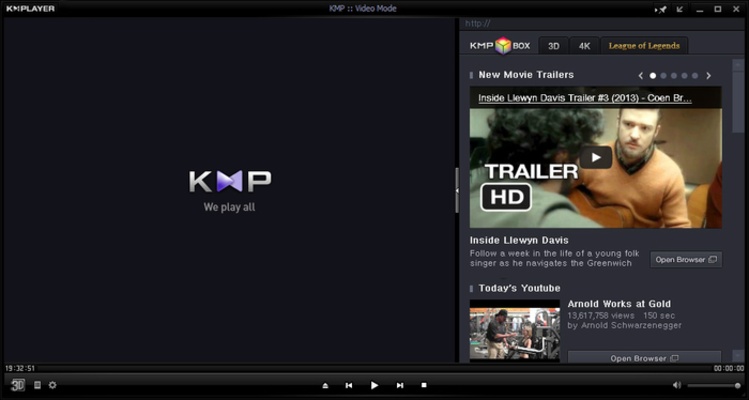KMPlayer screenshot 1
