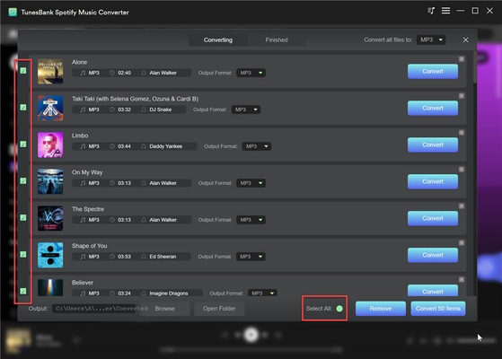 TunesBank Music Converter screenshot 1
