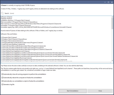 Uninstalr screenshot 1