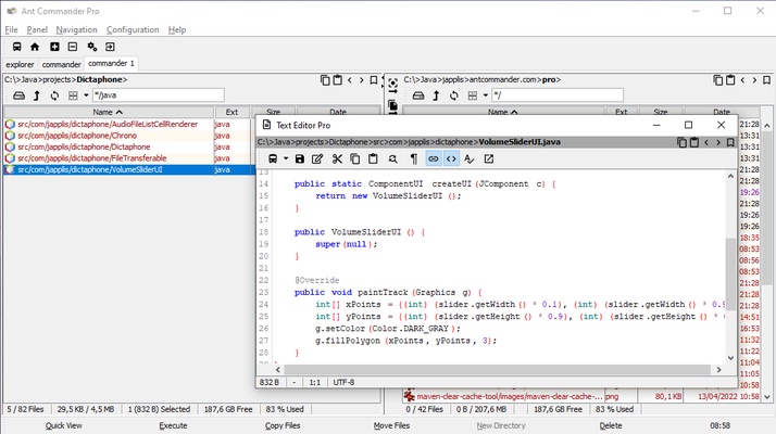 Ant Commander Pro screenshot 1
