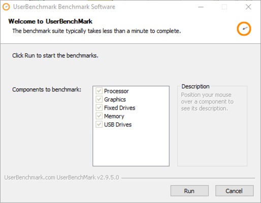 UserBenchmark screenshot 1