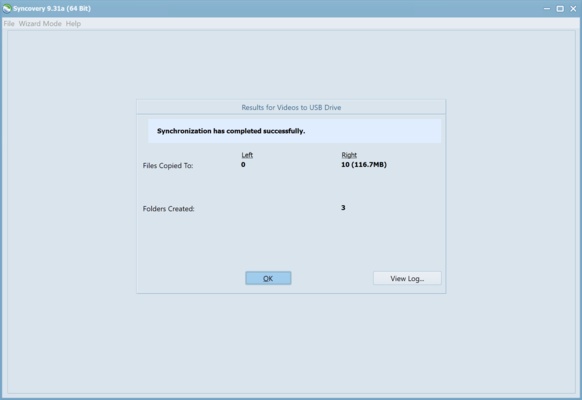 Syncovery screenshot 1