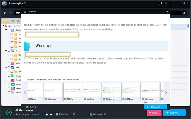 RecoveryFox AI screenshot 1