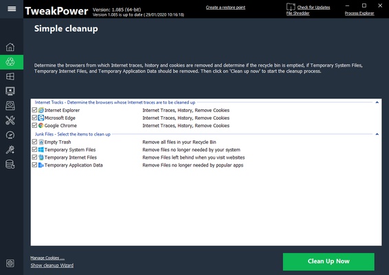 TweakPower screenshot 1