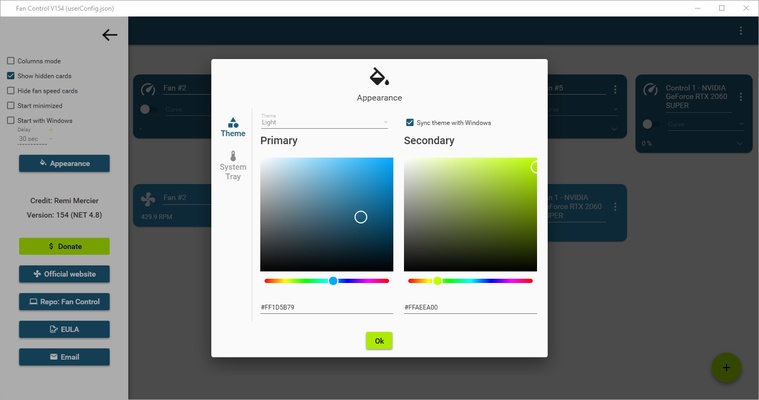 Fan Control screenshot 1