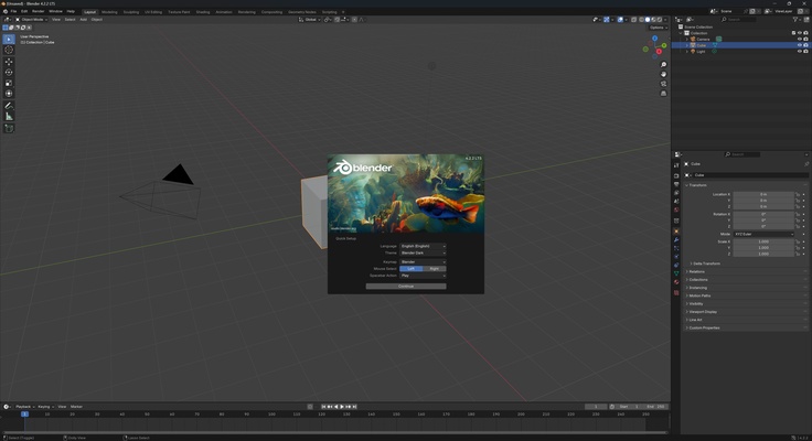Blender screenshot 1