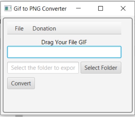 Sample Gif to PNG Converter screenshot 1