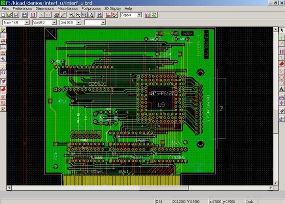Kicad screenshot 1