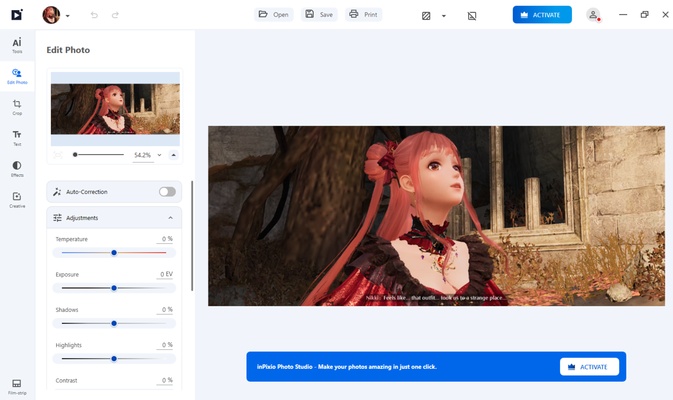 inPixio screenshot 1