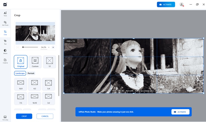 inPixio screenshot 1