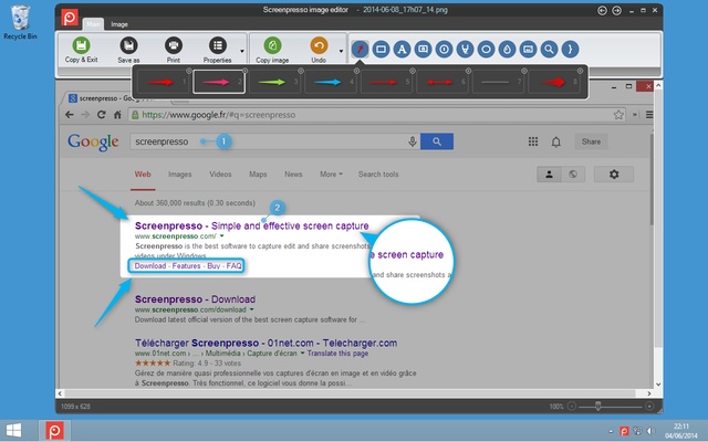 Screenpresso screenshot 1