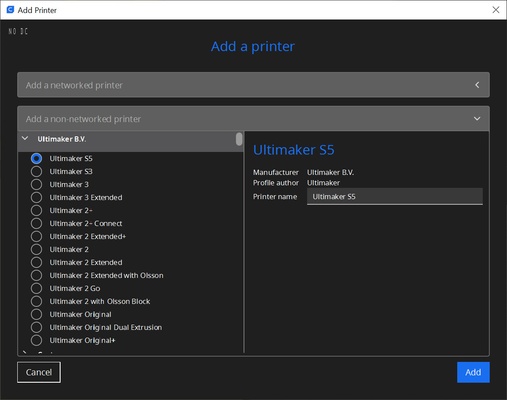Ultimaker Cura screenshot 1