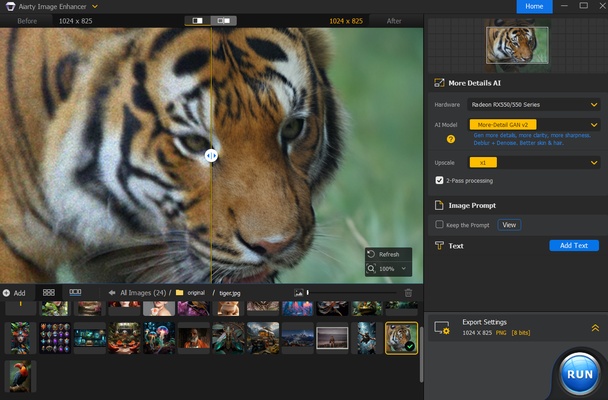Aiarty Image Enhancer screenshot 1
