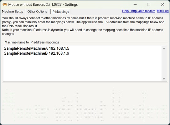 Mouse without Borders screenshot 1