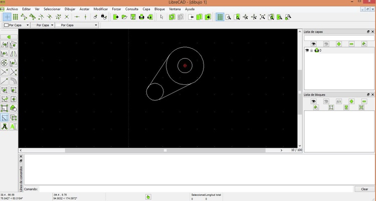 LibreCAD screenshot 1