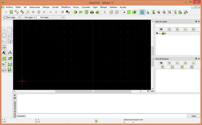 LibreCAD screenshot 1