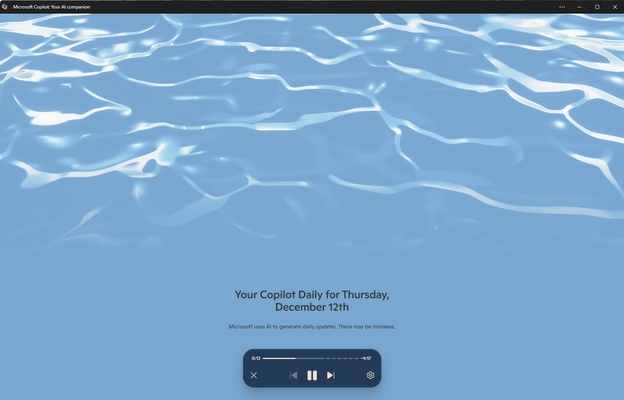 Microsoft Copilot screenshot 1