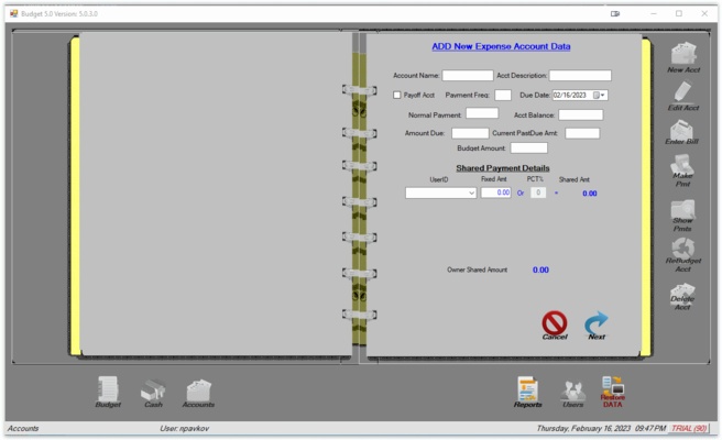 Personal Budget Maker screenshot 1