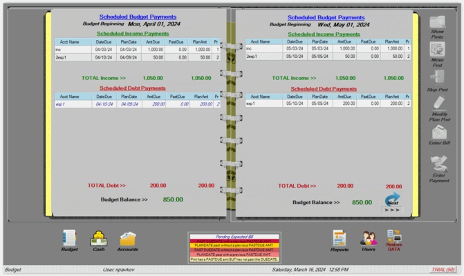 Personal Budget Maker screenshot 1
