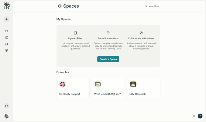 Perplexity screenshot 1
