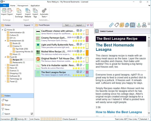 Rons WebLynx screenshot 1
