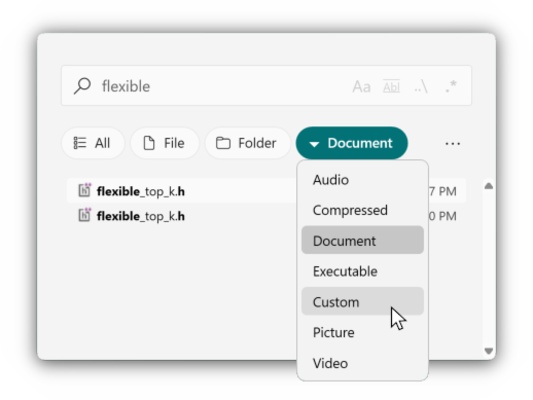 EverythingToolbar screenshot 1