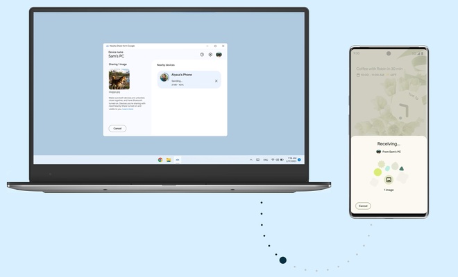 Quick Share (Nearby) screenshot 1