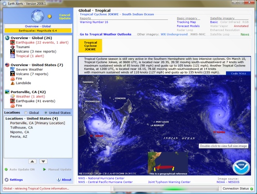 Earth Alerts screenshot 1