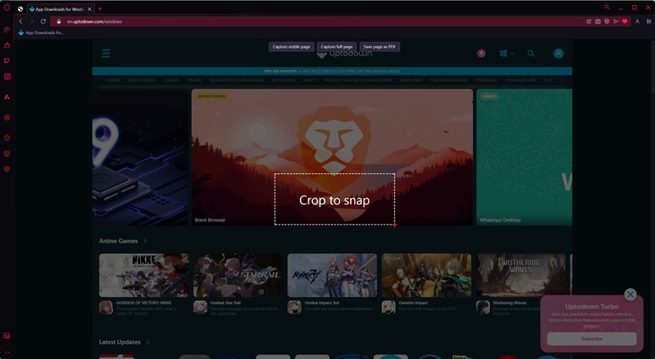 Opera GX screenshot 1